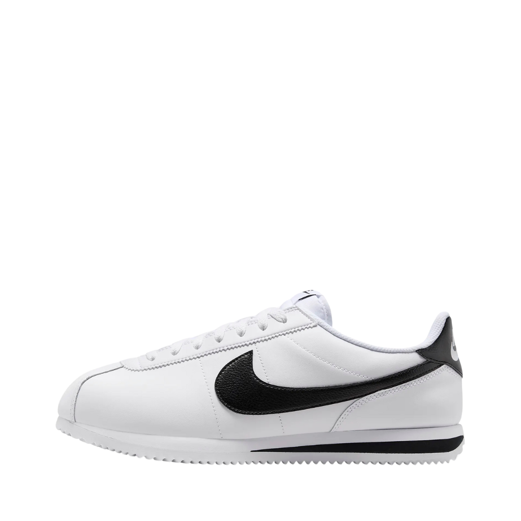 Nike Cortez White & Black - Hombre