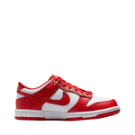 Nike Dunk Low White & University Red GS - Infantil