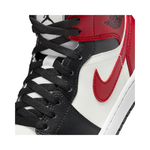 Wmns Jordan 1 Mid Gym Rojo Off Noir - 3.5mx
